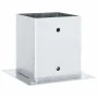 Bases para postes cuadradas 4 uds. Plata 101x101 mm | Foro24.es | Tu tienda online para hogar, jardín y más Foro24.es