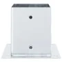Bases para postes cuadradas 4 uds. Plata 101x101 mm | Foro24.es | Tu tienda online para hogar, jardín y más Foro24.es