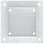 Bases para postes cuadradas 4 uds. Plata 101x101 mm | Foro24.es | Tu tienda online para hogar, jardín y más Foro24.es