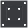 Bases para postes cuadradas 12 uds. Antracita 81x81 mm by , fence posts - Ref: Foro24-42000027, Price: 57,91 €, Discount: -5%%