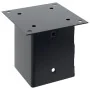 Bases para postes cuadradas 12 uds. Antracita 101x101 mm by , fence posts - Ref: Foro24-42000031, Price: 86,76 €, Discount: -5%%
