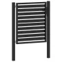 Puerta de jardín con cerradura de aluminio negra 100x100 cm by , garden gates - Ref: Foro24-42004146, Price: 259,23 €, Discou...