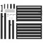 Puerta de jardín con cerradura de aluminio negra 100x100 cm by , garden gates - Ref: Foro24-42004146, Price: 259,23 €, Discou...