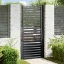 Puerta de jardín con cerradura de aluminio negra 100x200 cm von , Gartentore - Ref: Foro24-42004150, Preis: 305,57 €, Rabatt:...