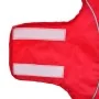 Chubasquero perros con tiras reflectantes poliéster rojo XS | Foro24.es | Tu tienda online para hogar, jardín y más Foro24.es