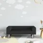 Sofá para niños de terciopelo negro 70x45x26,5 cm | Foro24.es | Tu tienda online para hogar, jardín y más Foro24.es