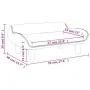 Sofá para niños de terciopelo gris claro 70x40x24 cm by , Baby and Toddler Furniture - Ref: Foro24-3196350, Price: 70,22 €, D...