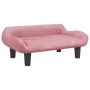 Sofá para niños de terciopelo rosa 70x40x24 cm von , Baby- und Kleinkindmöbel - Ref: Foro24-3196352, Preis: 67,41 €, Rabatt: ...
