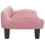 Sofá para niños de terciopelo rosa 70x40x24 cm von , Baby- und Kleinkindmöbel - Ref: Foro24-3196352, Preis: 67,41 €, Rabatt: ...