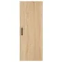 Aparador de madera contrachapada roble Sonoma 34,5x34x180 cm | Foro24.es | Tu tienda online para hogar, jardín y más Foro24.es