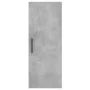 Aparador de madera contrachapada gris hormigón 34,5x34x180 cm | Foro24.es | Tu tienda online para hogar, jardín y más Foro24.es