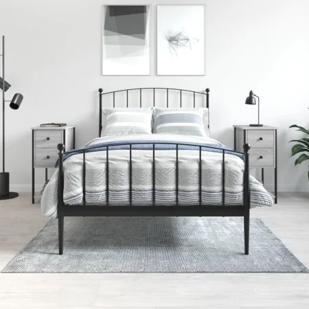 Mesitas de noche 2 uds madera de ingeniería gris 32x42x70 cm von , Nachttische - Ref: Foro24-826100, Preis: 105,90 €, Rabatt:...