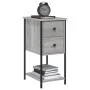 Mesitas de noche 2 uds madera de ingeniería gris 32x42x70 cm von , Nachttische - Ref: Foro24-826100, Preis: 105,90 €, Rabatt:...