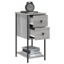 Mesitas de noche 2 uds madera de ingeniería gris 32x42x70 cm von , Nachttische - Ref: Foro24-826100, Preis: 105,90 €, Rabatt:...