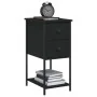 Mesita de noche madera de ingeniería negro 32x42x70 cm von , Nachttische - Ref: Foro24-826093, Preis: 73,17 €, Rabatt: -5%%