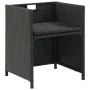 Set comedor de jardín 13 piezas y cojines ratán sintético negro by , Garden sets - Ref: Foro24-46534, Price: 915,67 €, Discou...
