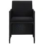 Set comedor de jardín 13 piezas y cojines ratán sintético negro by , Garden sets - Ref: Foro24-46534, Price: 915,67 €, Discou...