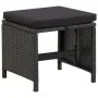Set comedor de jardín 13 piezas y cojines ratán sintético negro by , Garden sets - Ref: Foro24-46534, Price: 915,67 €, Discou...