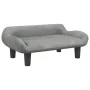 Cama para perros de terciopelo gris claro 70x40x24 cm von , Betten für Hunde - Ref: Foro24-171952, Preis: 70,22 €, Rabatt: -5%%