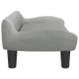 Cama para perros de terciopelo gris claro 70x40x24 cm von , Betten für Hunde - Ref: Foro24-171952, Preis: 70,22 €, Rabatt: -5%%