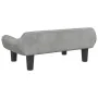 Cama para perros de terciopelo gris claro 70x40x24 cm von , Betten für Hunde - Ref: Foro24-171952, Preis: 70,22 €, Rabatt: -5%%