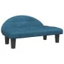 Cama para perros de terciopelo azul 70x52x30 cm | Foro24.es | Tu tienda online para hogar, jardín y más Foro24.es