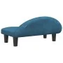 Cama para perros de terciopelo azul 70x52x30 cm | Foro24.es | Tu tienda online para hogar, jardín y más Foro24.es
