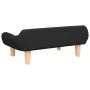Cama para perros de tela negra 70x40x24 cm | Foro24.es | Tu tienda online para hogar, jardín y más Foro24.es
