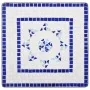 Mesa y sillas de bistró 3 piezas mosaico cerámica azul y blanco von , Gartensets - Ref: Foro24-279413, Preis: 259,61 €, Rabat...
