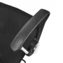 HI Silla de oficina acero negra by , Office chairs - Ref: Foro24-423978, Price: 115,20 €, Discount: -5%%
