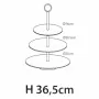 Excellent Houseware Bandeja para servir de 3 niveles negro mate 36,5cm de , Bandejas - Ref: Foro24-442502, Precio: 19,11 €, D...