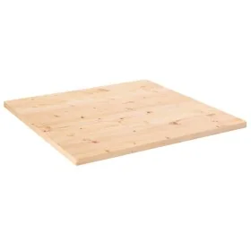 Tablero de mesa cuadrado madera maciza de pino 80x80x2,5 cm de , Tableros para mesas - Ref: Foro24-824390, Precio: 82,17 €, D...