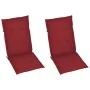 Silla mecedora con cojín bambú de , Sillas de jardín - Ref: Foro24-3063912, Precio: 128,56 €, Descuento: -5%%