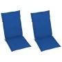 Silla mecedora con cojines madera maciza de acacia by , Garden chairs - Ref: Foro24-3064189, Price: 198,55 €, Discount: -5%%