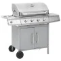 Barbacoa grill de gas 4+1 quemadores plateada von , Grillen - Ref: Foro24-3072537, Preis: 451,20 €, Rabatt: -5%%