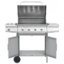 Barbacoa grill de gas 4+1 quemadores plateada von , Grillen - Ref: Foro24-3072537, Preis: 451,20 €, Rabatt: -5%%