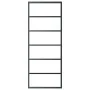 Puerta corredera con herrajes ESG vidrio y aluminio 76x205 cm von , Türen - Ref: Foro24-3081951, Preis: 192,39 €, Rabatt: -5%%