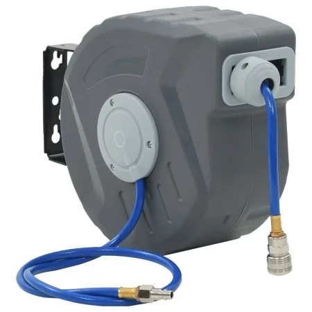 Carrete de manguera de aire automático 1/4" 12 m | Foro24.es | Tu tienda online para hogar, jardín y más Foro24.es