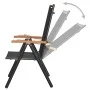 Sillas de jardín plegables 4 uds aluminio y textilene negro von , Gartenstühle - Ref: Foro24-41733, Preis: 290,52 €, Rabatt: ...