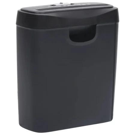 Trituradora de papel cortadas en tiras 6 hojas negro de , Trituradoras de papel - Ref: Foro24-51551, Precio: 56,34 €, Descuen...