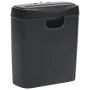 Trituradora de papel cortadas en tiras 6 hojas negro de , Trituradoras de papel - Ref: Foro24-51551, Precio: 56,34 €, Descuen...