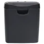 Trituradora de papel cortadas en tiras 6 hojas negro de , Trituradoras de papel - Ref: Foro24-51551, Precio: 56,34 €, Descuen...