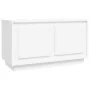 Mueble de TV madera contrachapada blanco 80x35x45 cm von , TV-Möbel - Ref: Foro24-819852, Preis: 51,64 €, Rabatt: -5%%