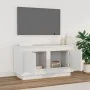 Mueble de TV madera contrachapada blanco 80x35x45 cm von , TV-Möbel - Ref: Foro24-819852, Preis: 51,64 €, Rabatt: -5%%