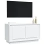 Mueble de TV madera contrachapada blanco 80x35x45 cm von , TV-Möbel - Ref: Foro24-819852, Preis: 51,64 €, Rabatt: -5%%