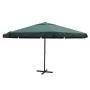 Sombrilla aluminio verde 500 cm by , Umbrellas - Ref: Foro24-40302, Price: 244,83 €, Discount: -5%%