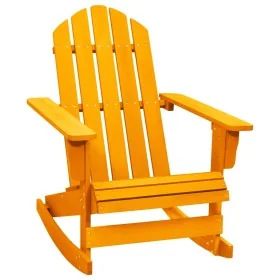 Silla mecedora de jardín Adirondack madera maciza abeto naranja by , Garden chairs - Ref: Foro24-315888, Price: 76,57 €, Disc...