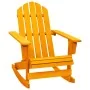 Silla mecedora de jardín Adirondack madera maciza abeto naranja by , Garden chairs - Ref: Foro24-315888, Price: 76,57 €, Disc...