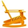 Silla mecedora de jardín Adirondack madera maciza abeto naranja by , Garden chairs - Ref: Foro24-315888, Price: 76,57 €, Disc...