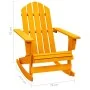Silla mecedora de jardín Adirondack madera maciza abeto naranja by , Garden chairs - Ref: Foro24-315888, Price: 76,57 €, Disc...